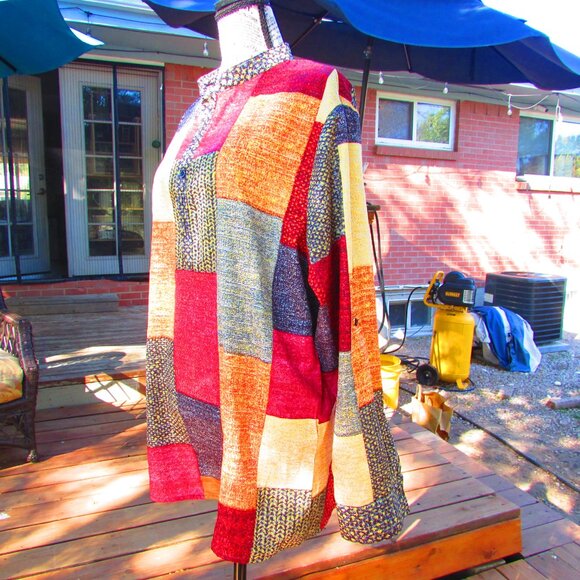 Ouku Men’s Colorful Silky Shirt - Picture 3 of 4